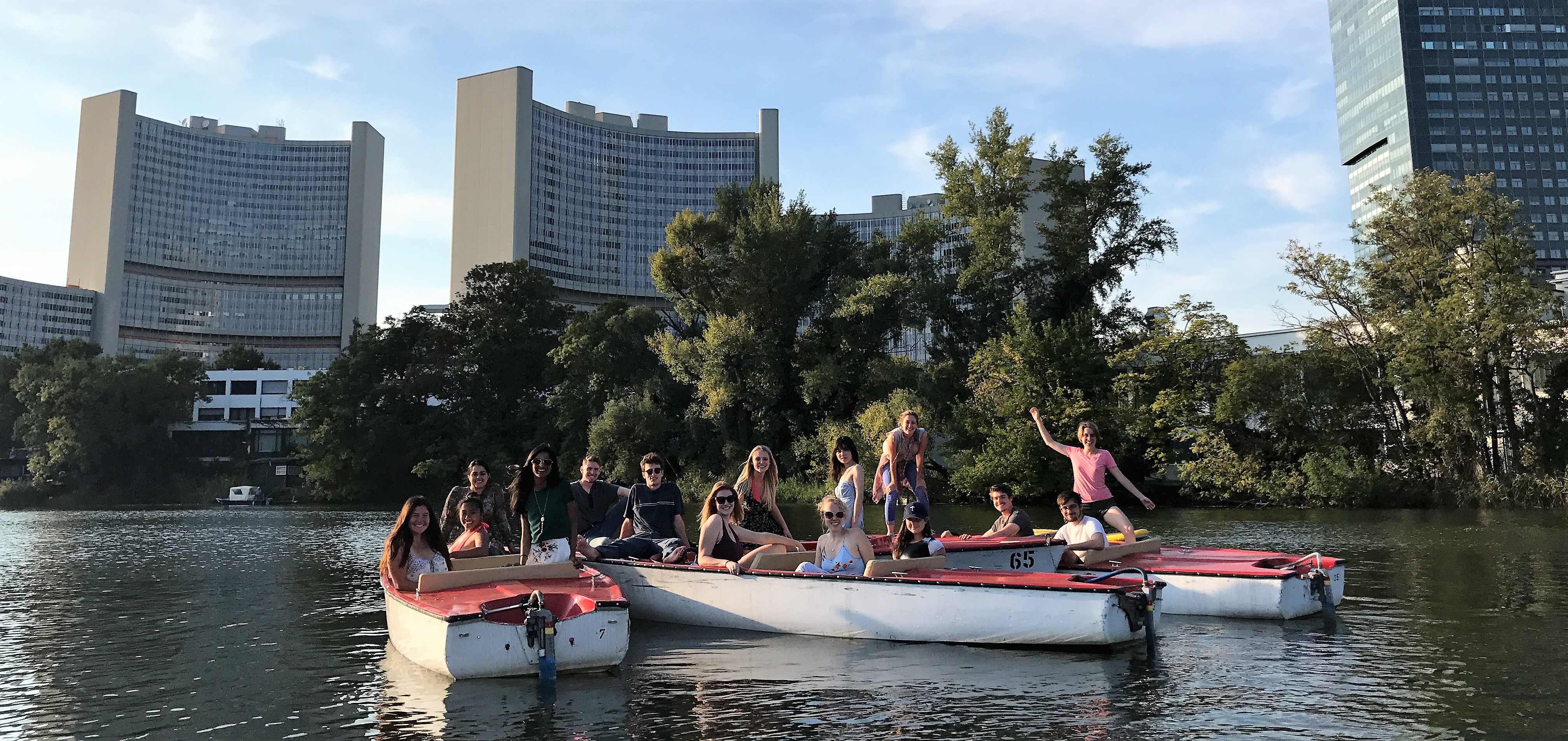 Group boating